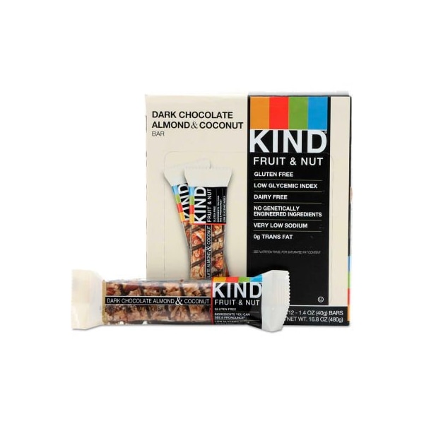 Kind KIND Fruit and Nut Bars, Dark Chocolate Almond & Coconut, 1.4 oz. Bar, 12/Box 19987 - main